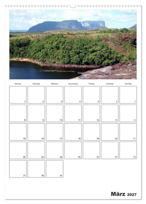 Venezuela - Land der Kontraste (CALVENDO Wandkalender 2027)