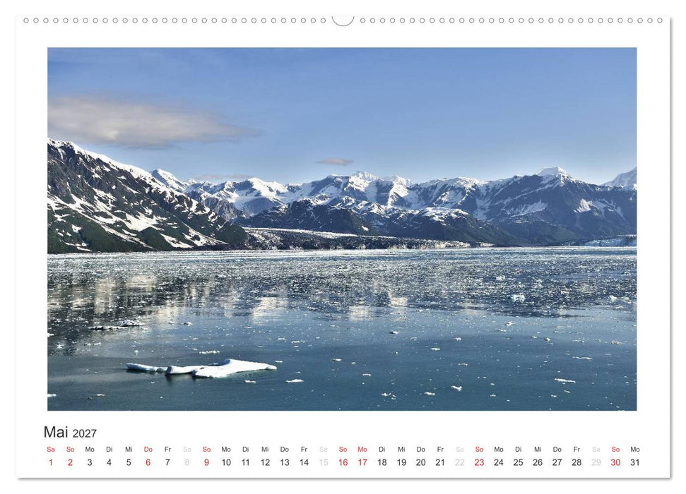 ALASKA Gletscher EIS (CALVENDO Wandkalender 2027)