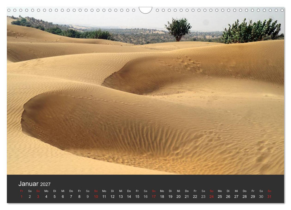 Wüsten, wilde Schönheiten (CALVENDO Wandkalender 2027)