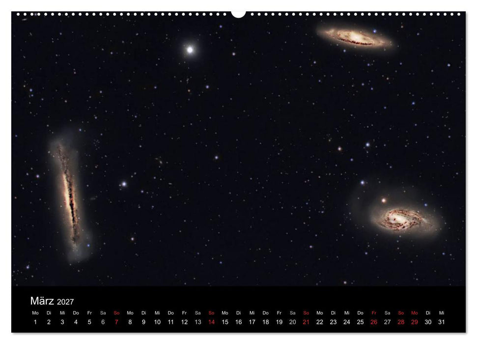 Atemberaubender Weltraum (CALVENDO Wandkalender 2027)