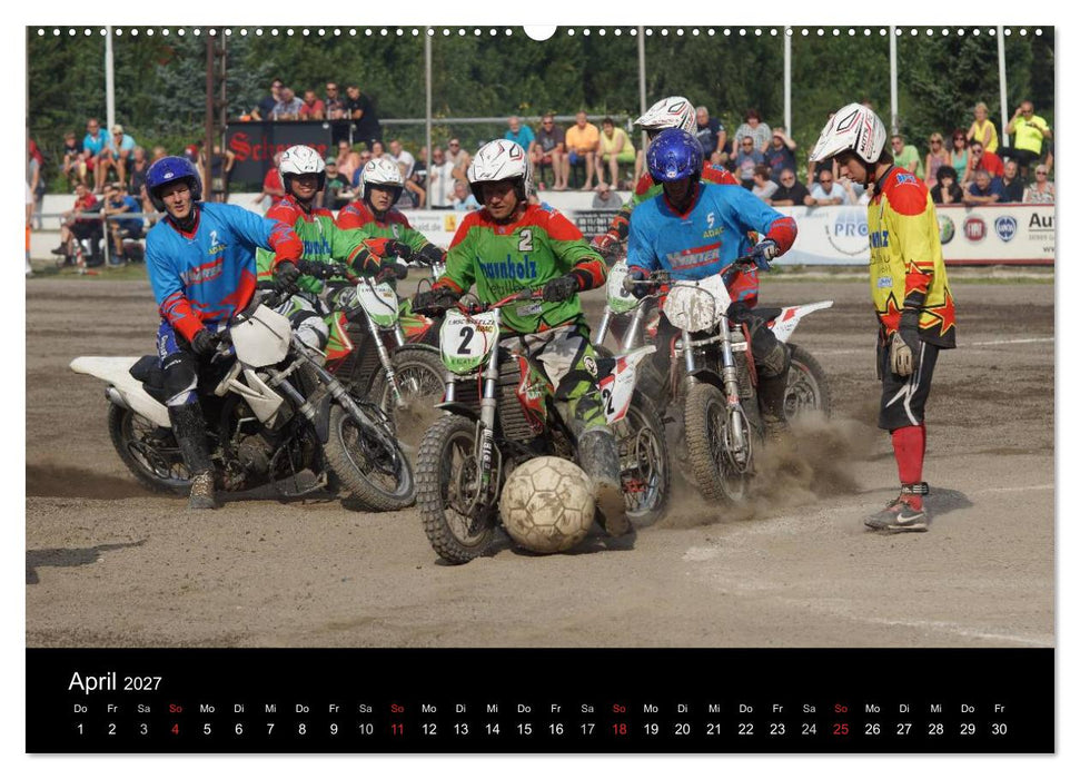 Motorsport: Motoball (CALVENDO Premium Wandkalender 2027)