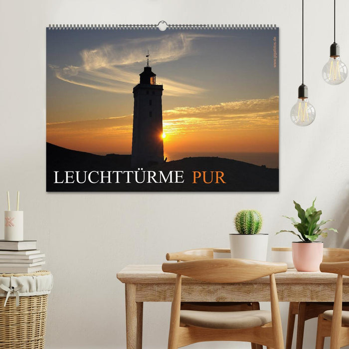 Leuchttürme PUR (CALVENDO Wandkalender 2027)