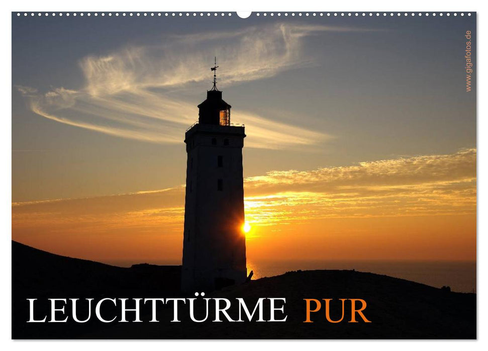 Leuchttürme PUR (CALVENDO Wandkalender 2027)