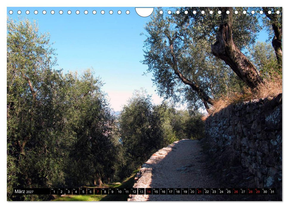 Romantisches Fernweh - Gardasee (CALVENDO Wandkalender 2027)