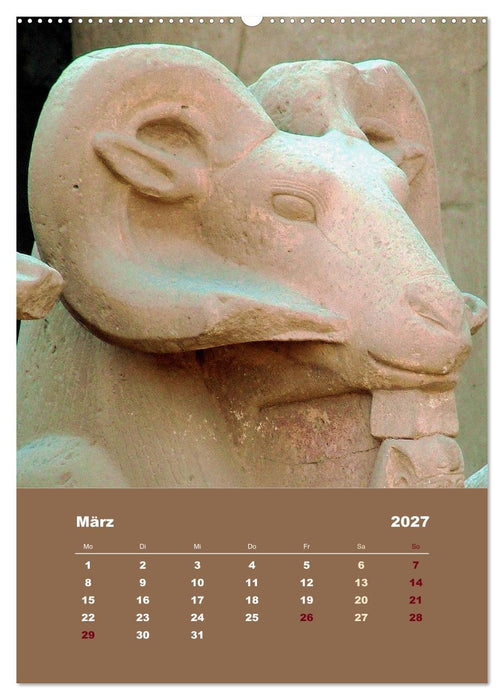 Antikes Ägypten (CALVENDO Premium Wandkalender 2027)