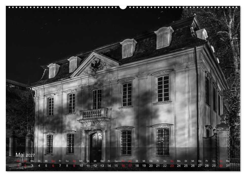 Heilbronn bei Nacht (CALVENDO Wandkalender 2027)