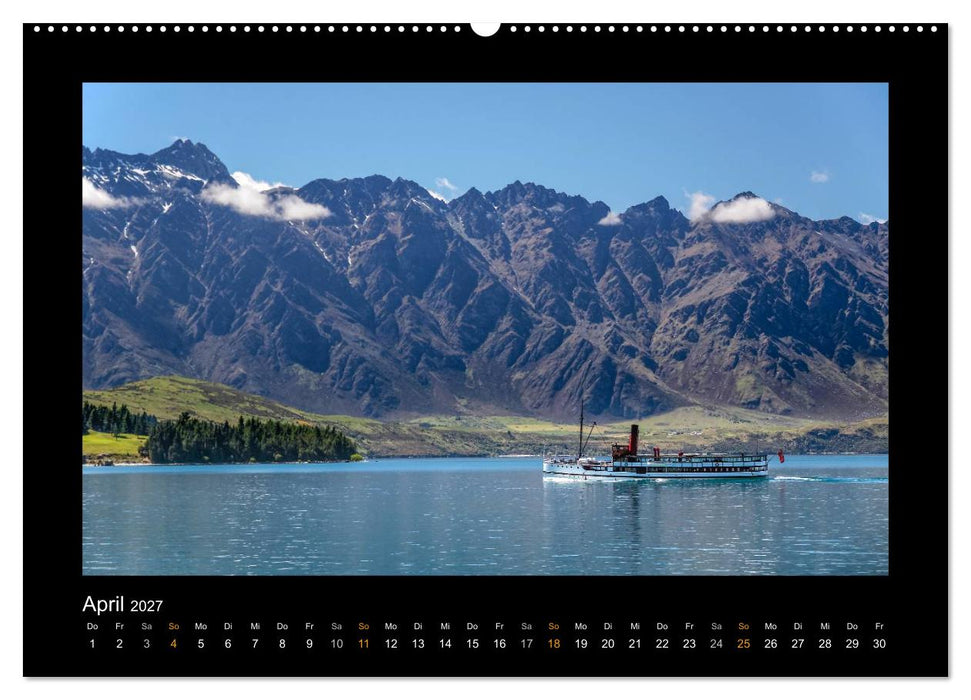 Eine Reise durch Neuseeland (CALVENDO Premium Wandkalender 2027)