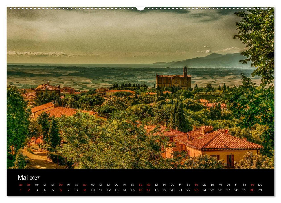 Bella Italia – Impressionen aus der Toskana und Ligurien (CALVENDO Premium Wandkalender 2027)
