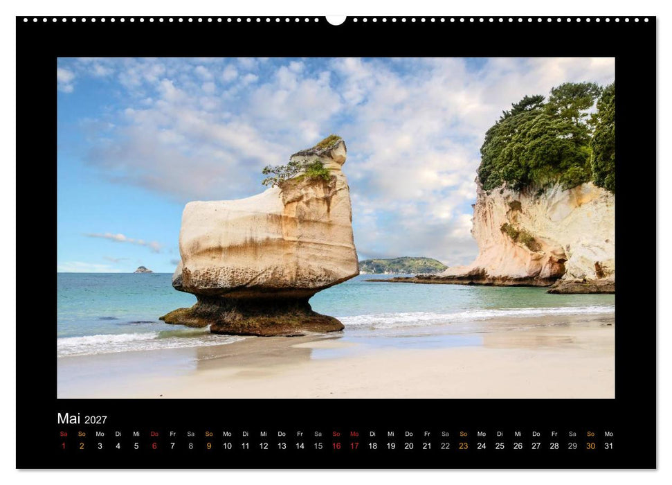 Neuseeland - Wunderwelt der Natur (CALVENDO Wandkalender 2027)