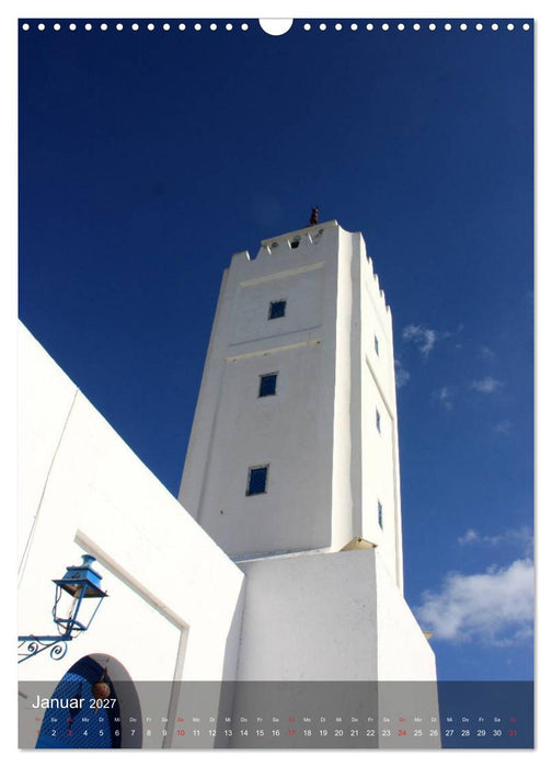 Sidi bou Saïd - Die blaue Stadt Tunesiens (CALVENDO Wandkalender 2027)