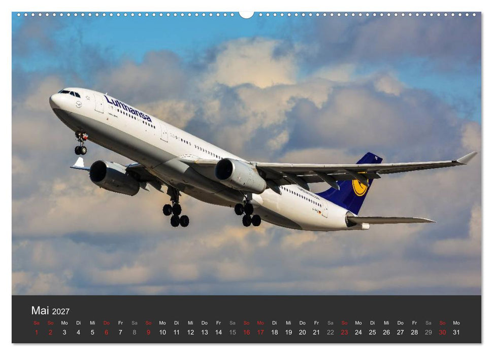 Verkehrsflugzeuge (CALVENDO Wandkalender 2027)