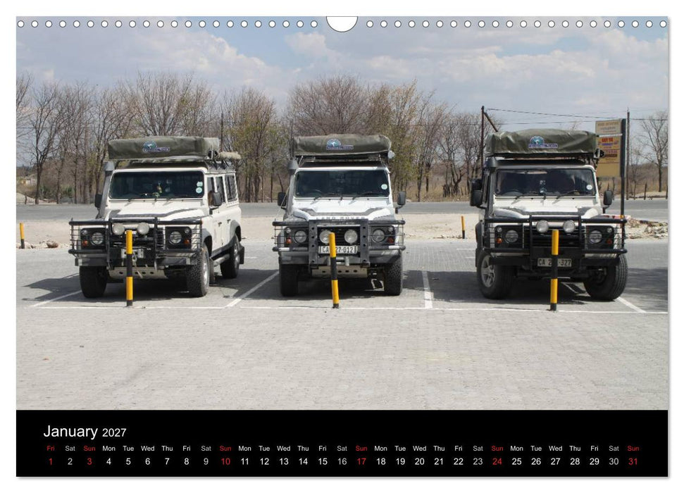 Off-road adventures in Africa (CALVENDO Monthly Calendar 2027)