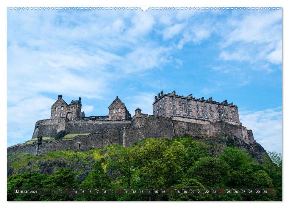 Quer durch Schottland (CALVENDO Wandkalender 2027)