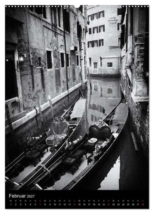 Venice Noir - Das etwas andere Venedig (CALVENDO Premium Wandkalender 2027)