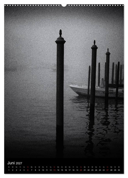 Venice Noir - Das etwas andere Venedig (CALVENDO Premium Wandkalender 2027)