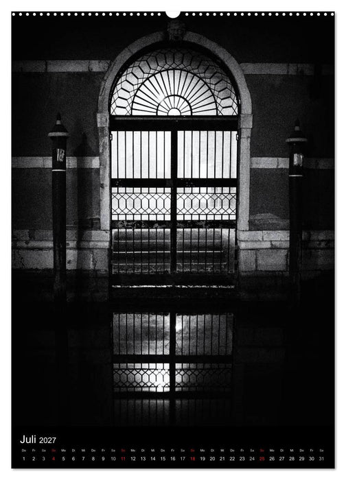 Venice Noir - Das etwas andere Venedig (CALVENDO Premium Wandkalender 2027)