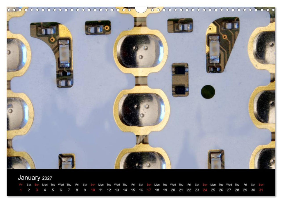 Computer Close Up (CALVENDO Monthly Calendar 2027)