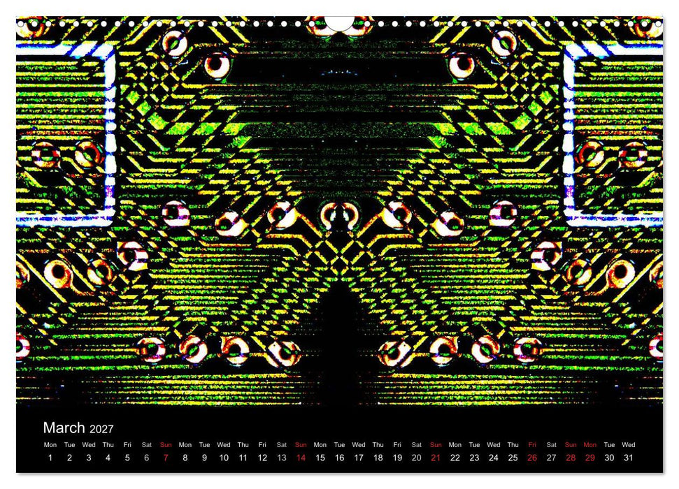 Computer Close Up (CALVENDO Monthly Calendar 2027)