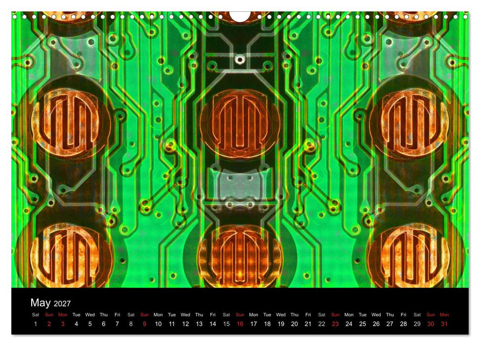 Computer Close Up (CALVENDO Monthly Calendar 2027)