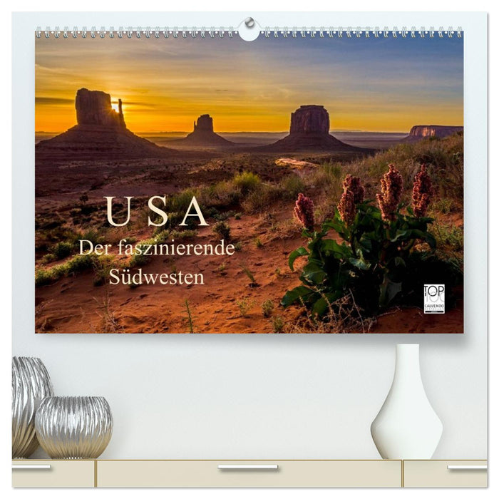 USA Der faszinierende Südwesten (CALVENDO Premium Wandkalender 2027)