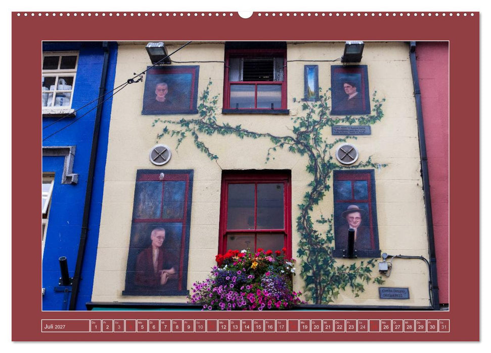 IRLAND - Die schönsten Fassadenmalereien (CALVENDO Premium Wandkalender 2027)