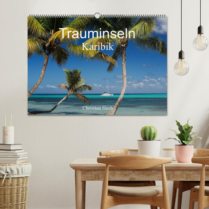 Trauminseln Karibik Christian Heeb (CALVENDO Wandkalender 2027)