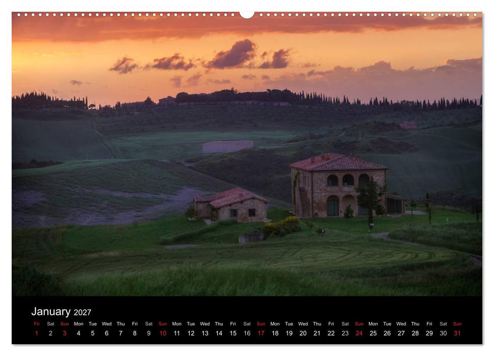 Tuscany (CALVENDO Premium-Calendar 2027)