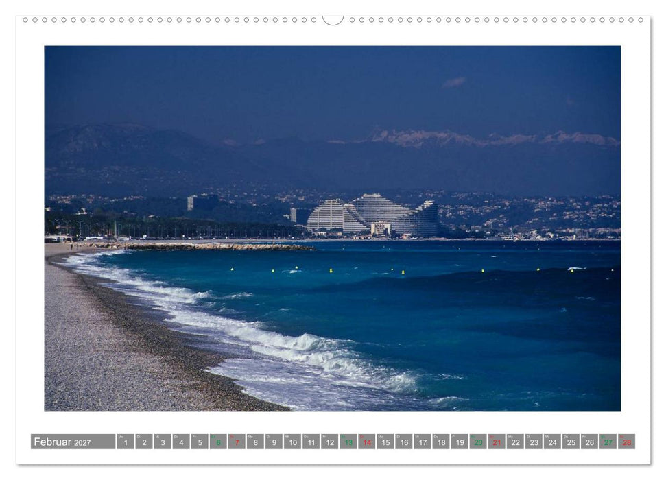 Cote d' Azur II - Sonnenküste Frankreichs (CALVENDO Wandkalender 2027)