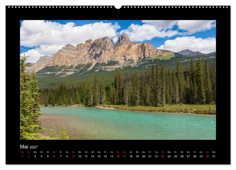 KANADA - Rocky Mountains (CALVENDO Premium Wandkalender 2027)