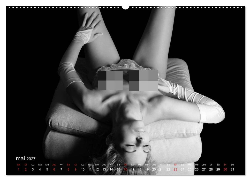 Empreinte digitale érotique – Détails particuliers de la peau (CALVENDO Calendrier supérieur 2027)