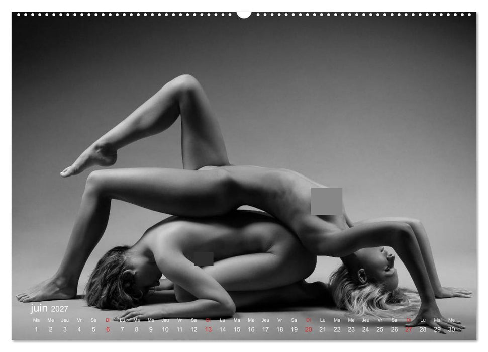 Empreinte digitale érotique – Détails particuliers de la peau (CALVENDO Calendrier supérieur 2027)