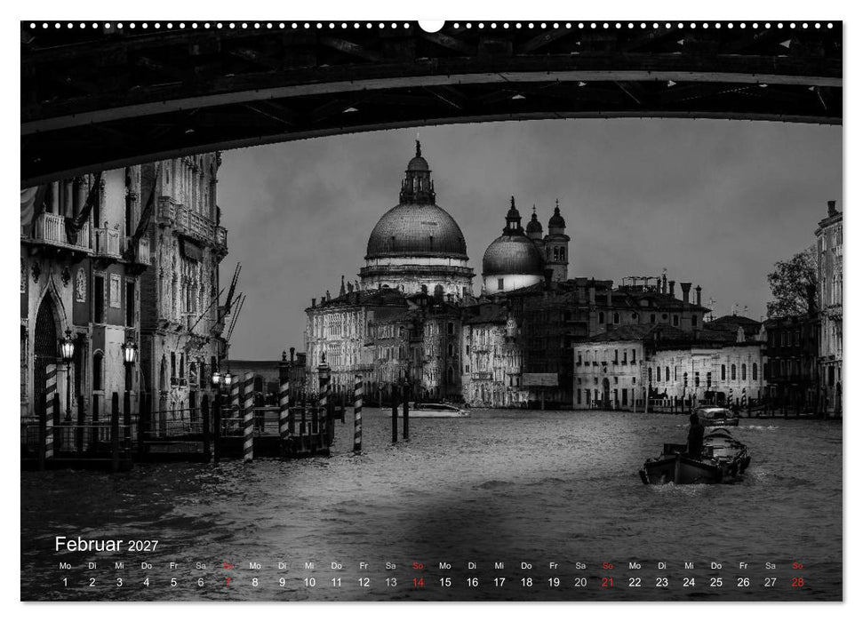 Venedig - Licht und Schatten (CALVENDO Wandkalender 2027)