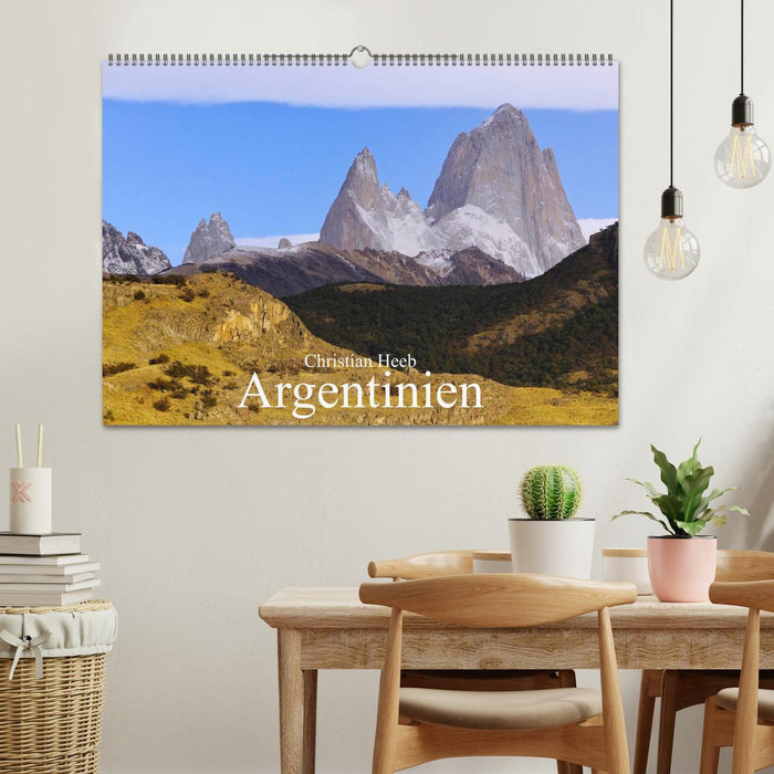 Argentinien Christian Heeb (CALVENDO Wandkalender 2027)