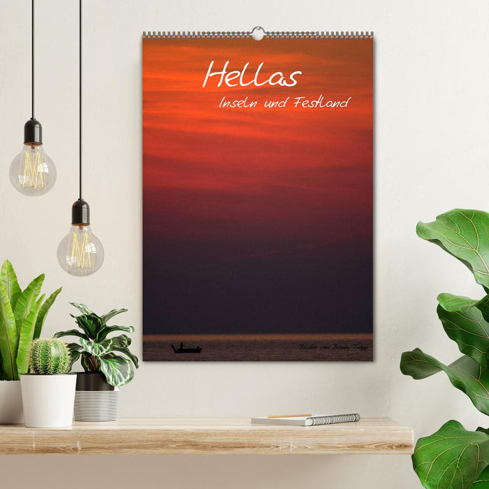 Hellas Inseln und Festland (CALVENDO Wandkalender 2027)