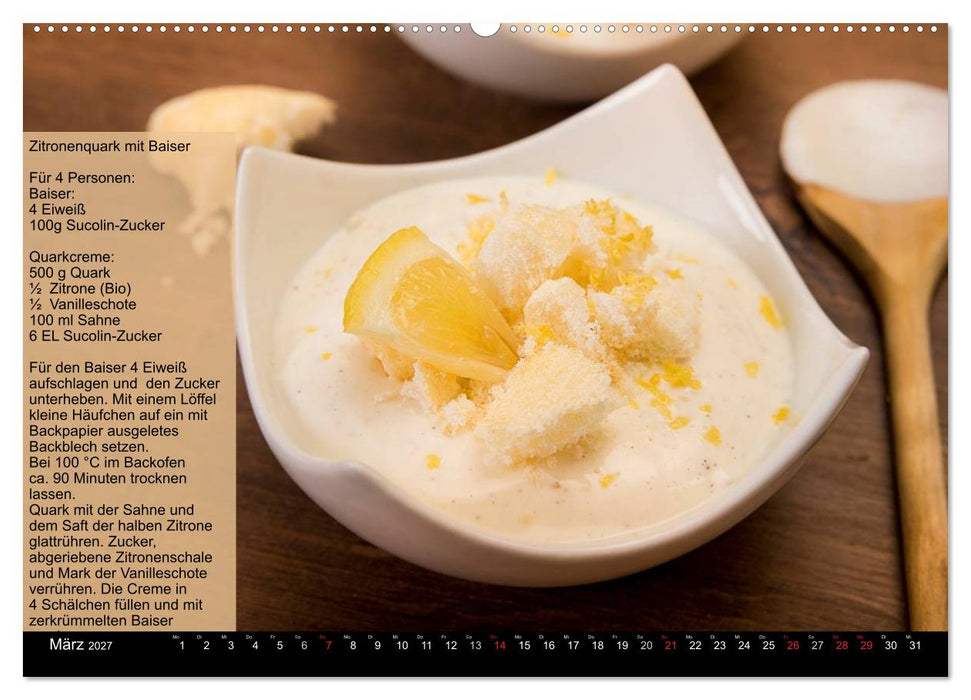 Low Carb - Leichte Rezepte für jeden Tag (CALVENDO Premium Wandkalender 2027)