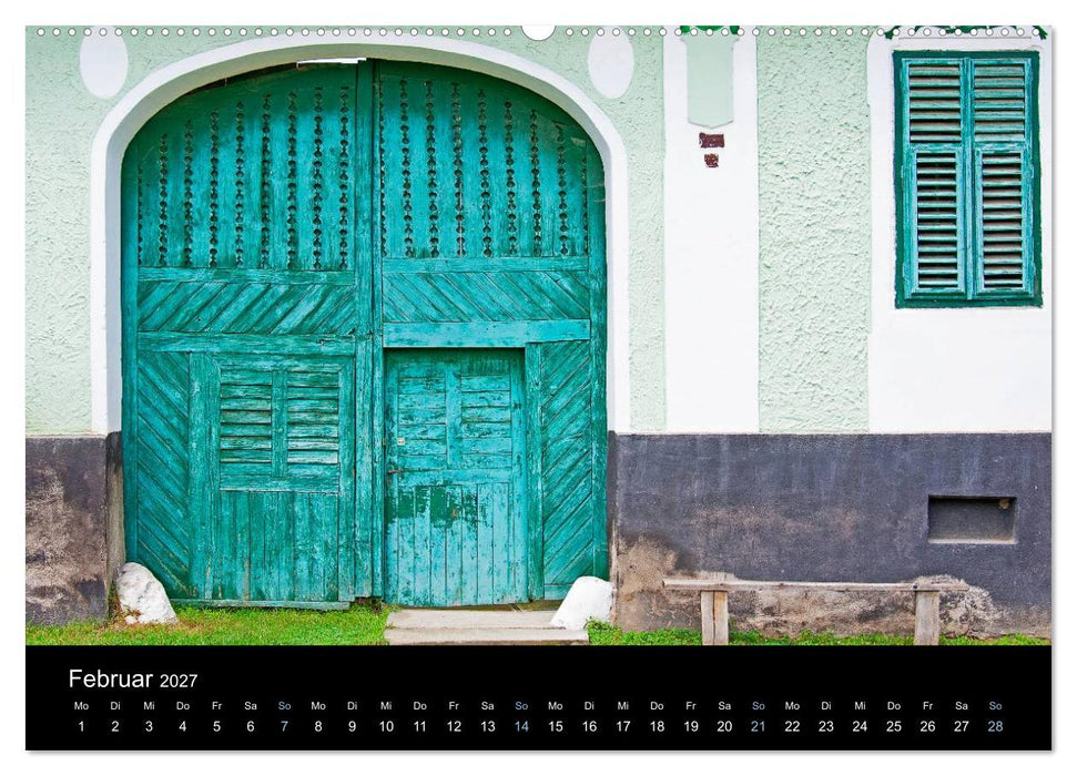 Bauernhäuser in Siebenbürgen (CALVENDO Wandkalender 2027)