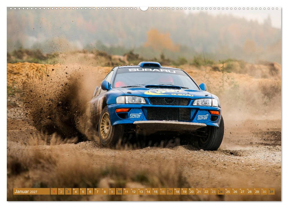 Rallye Faszination 2027 (CALVENDO Premium Wandkalender 2027)