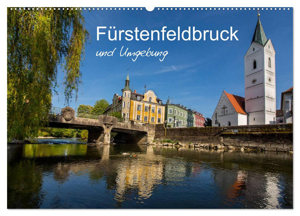 Fürstenfeldbruck und Umgebung (CALVENDO Wandkalender 2027)