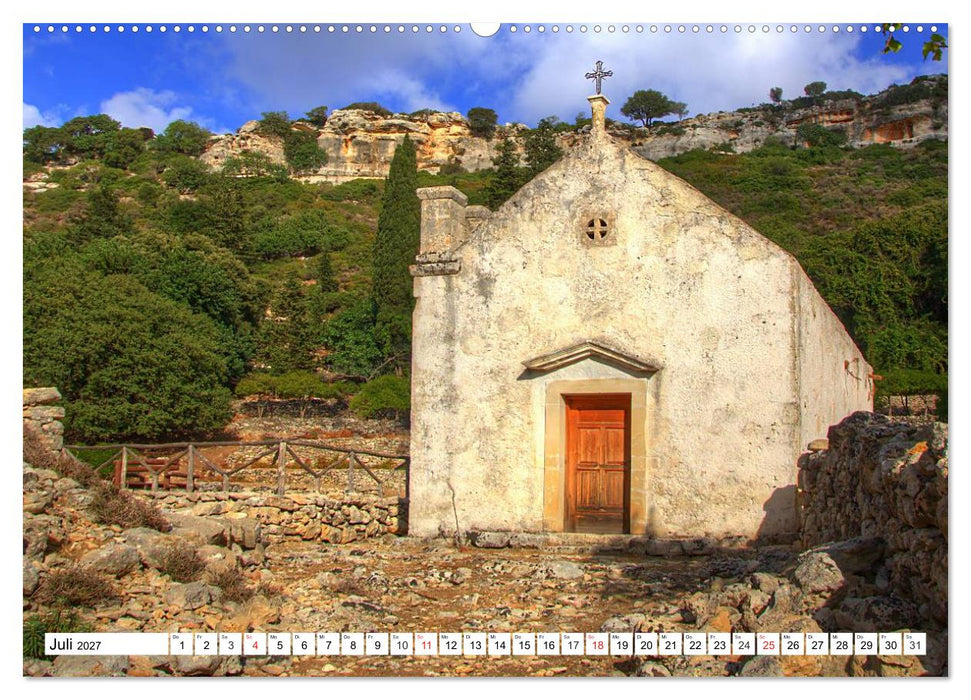 Kreta - Sonnenparadies und Wiege Europas (CALVENDO Premium Wandkalender 2027)