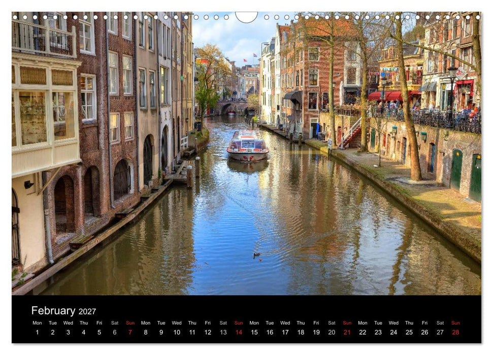 The Netherlands (CALVENDO Monthly Calendar 2027)