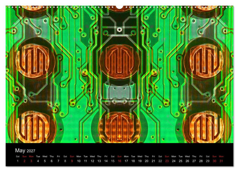 Computer Close Up (CALVENDO Premium-Calendar 2027)