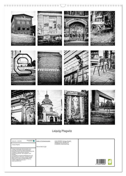 Leipzig Plagwitz (CALVENDO Wandkalender 2027)