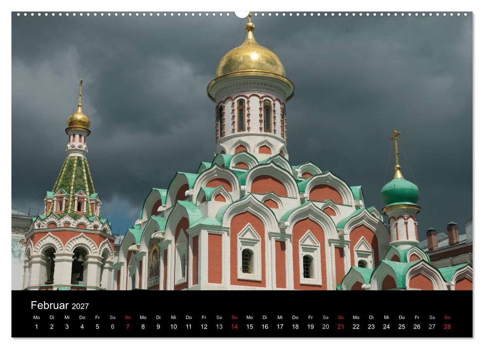 Moskau (CALVENDO Premium Wandkalender 2027)