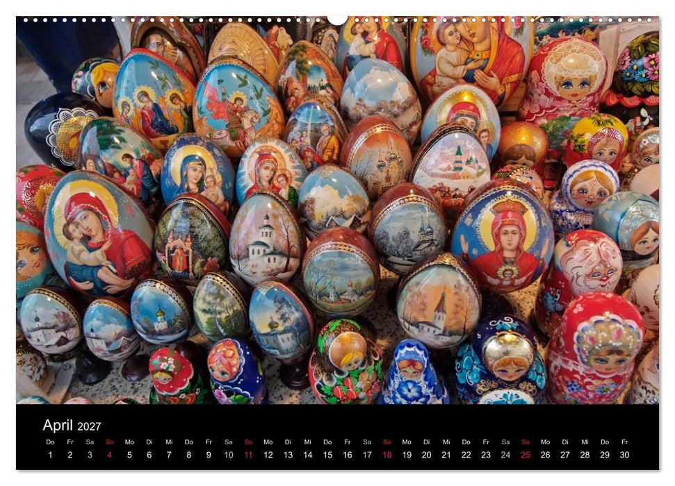 Moskau (CALVENDO Premium Wandkalender 2027)