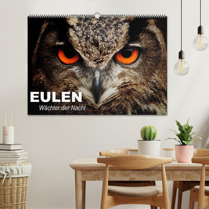 Eulen. Wächter der Nacht (CALVENDO Wandkalender 2027)