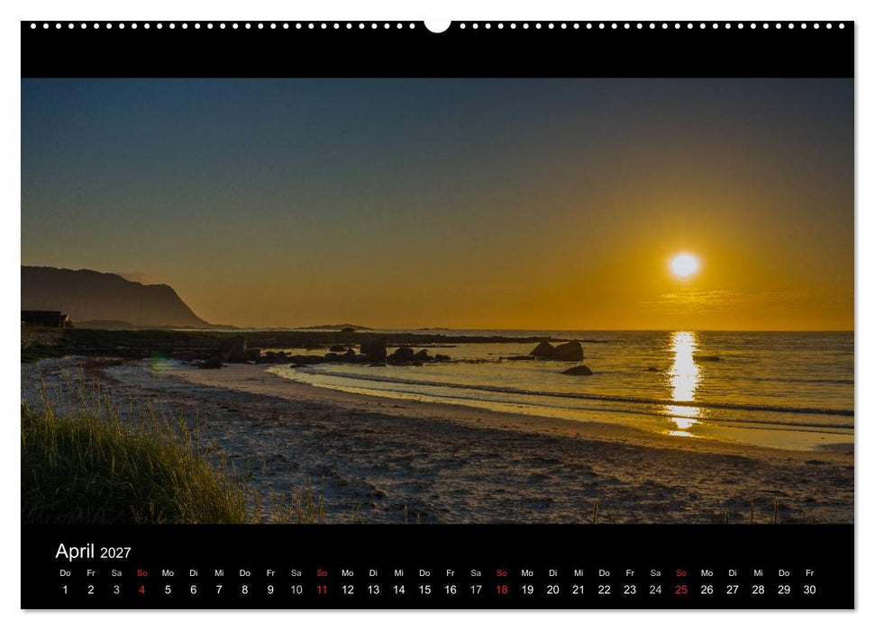 Sommer auf den Lofoten (CALVENDO Premium Wandkalender 2027)