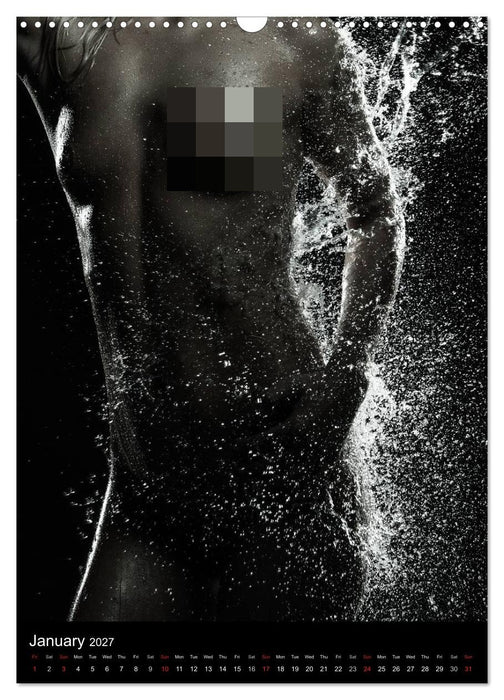 Sensual Water (CALVENDO Monthly Calendar 2027)