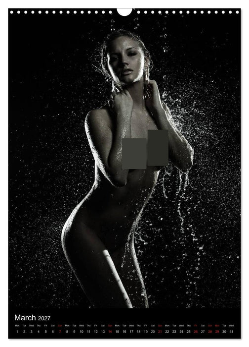 Sensual Water (CALVENDO Monthly Calendar 2027)