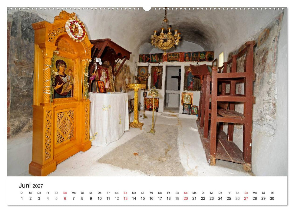 Peloponnes Impressionen / 2027 (CALVENDO Wandkalender 2027)