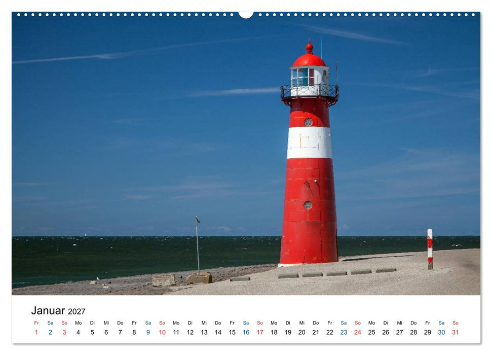 Seeland - Impressionen aus dem Südwesten der Niederlande (CALVENDO Premium Wandkalender 2027)